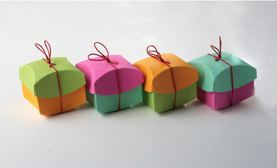 Geschenkschachtel-Kisha-mixed colors, Design plus prämiert
