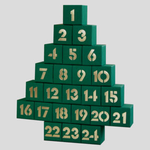 Adventskalender gr&uuml;n
