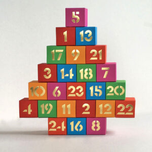 Adventskalender popstar, zum Befüllen